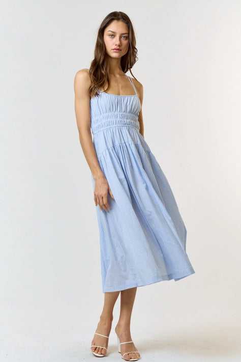 Sammy Stripe Smocked Dress