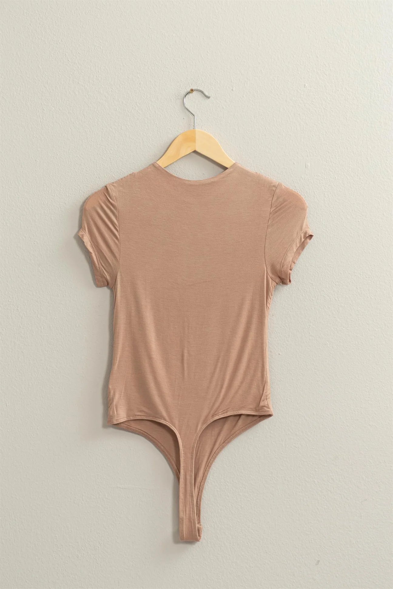 The Rachel Double Layered Cap Sleeve Bodysuit