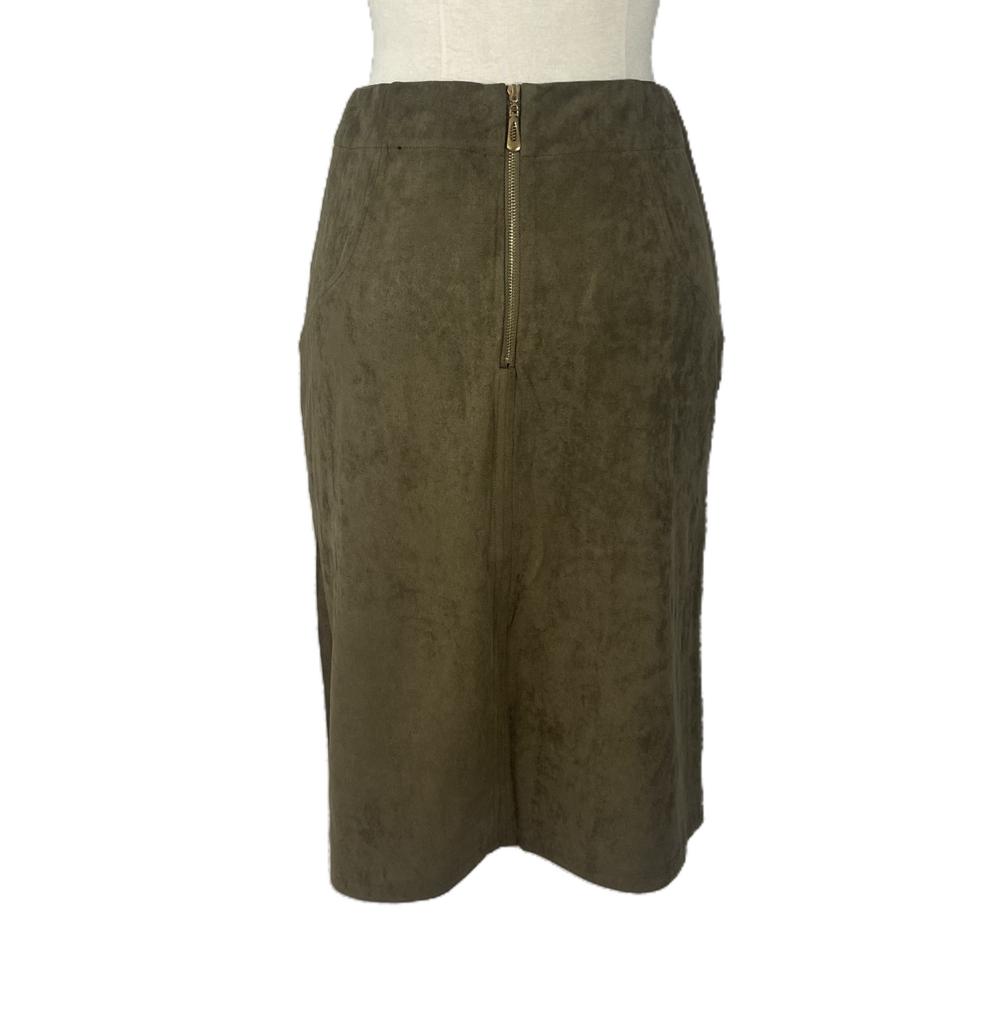 Suede Stretch Skirt