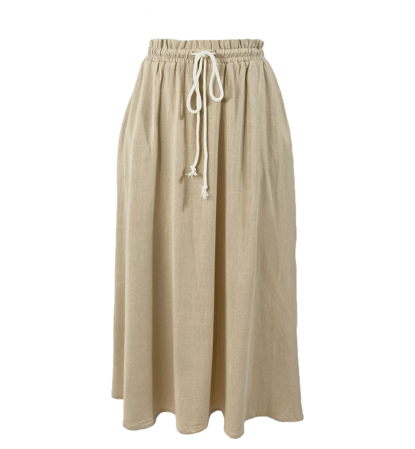 Maxi Skirt with tie at waist