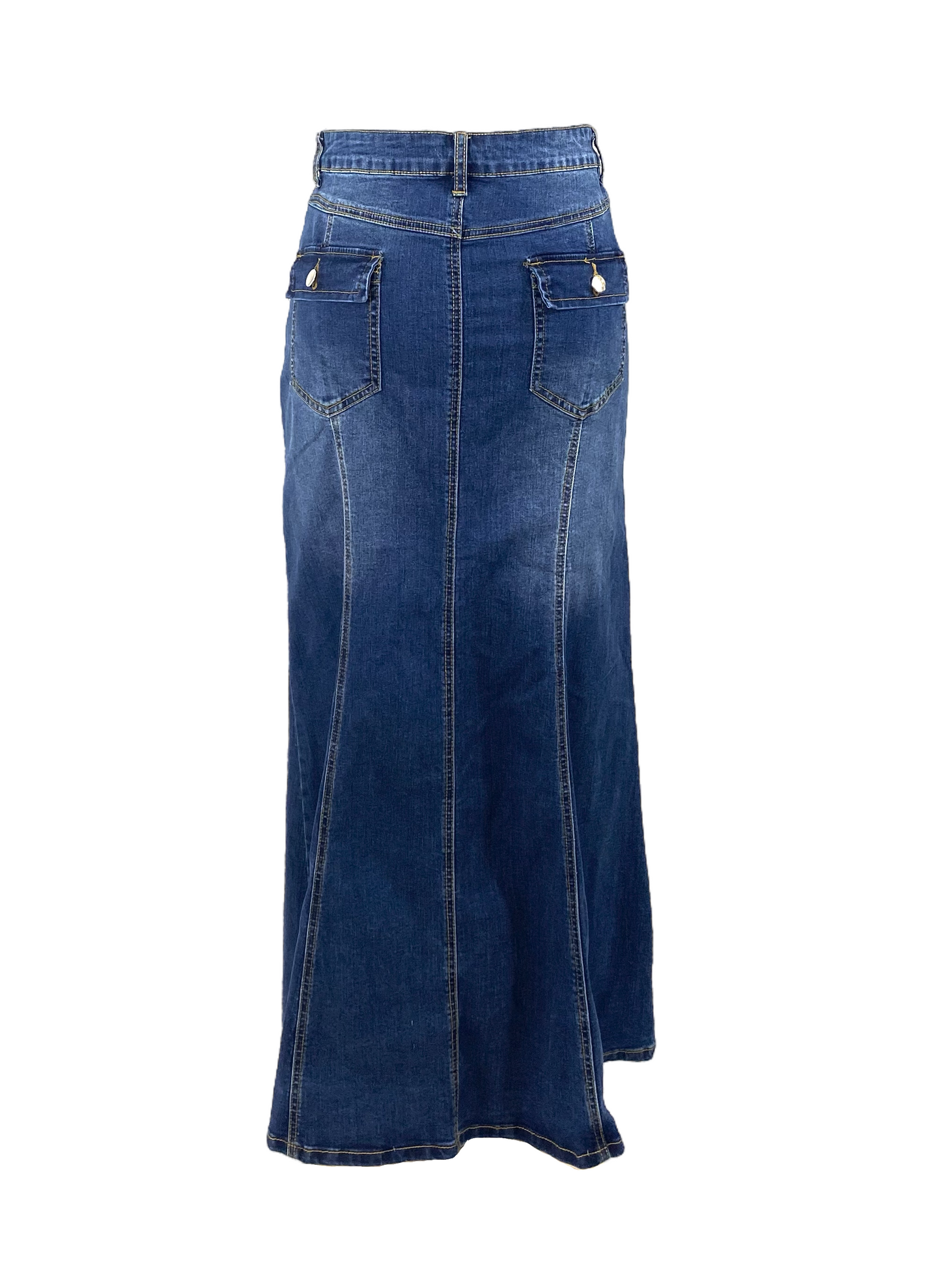 Naomi Long Denim Skirt