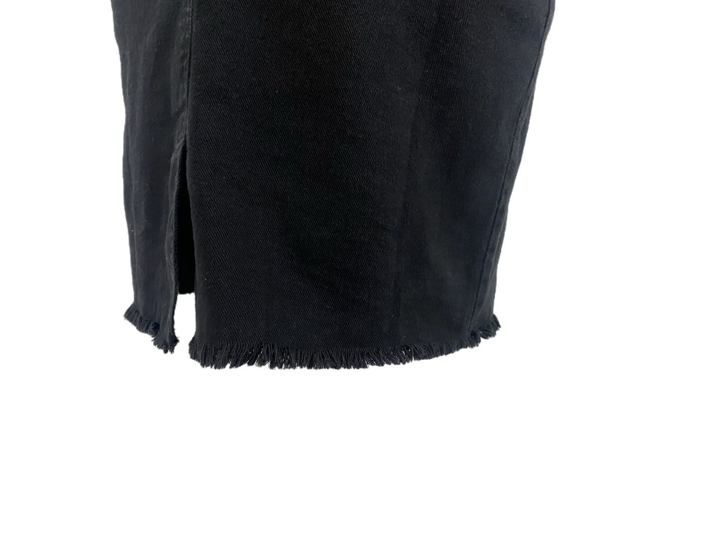 Stretchy Denim Midi Skirt