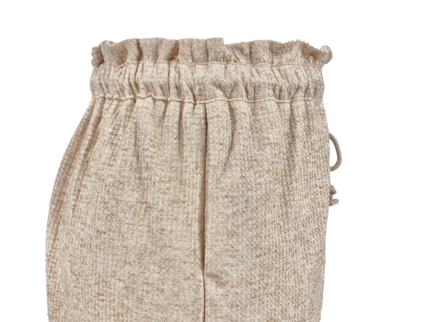 Knit Midi Skirt with Drawstring