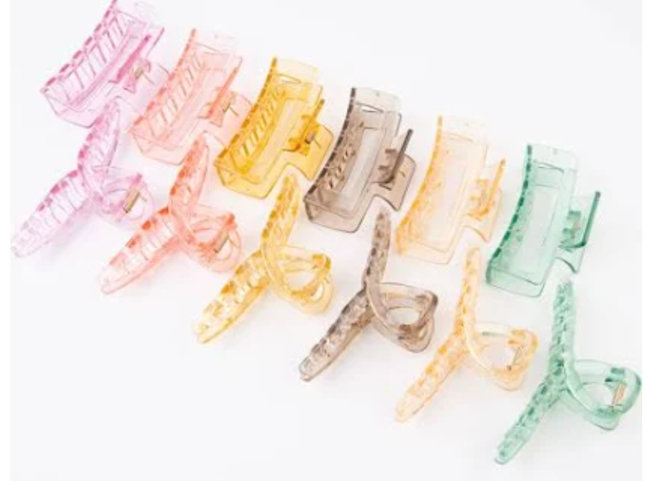 Lucca Couture Translucent Claw Clips