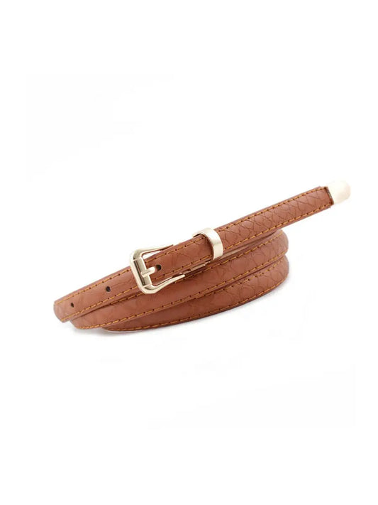 Patterned Slim Dandy Belt