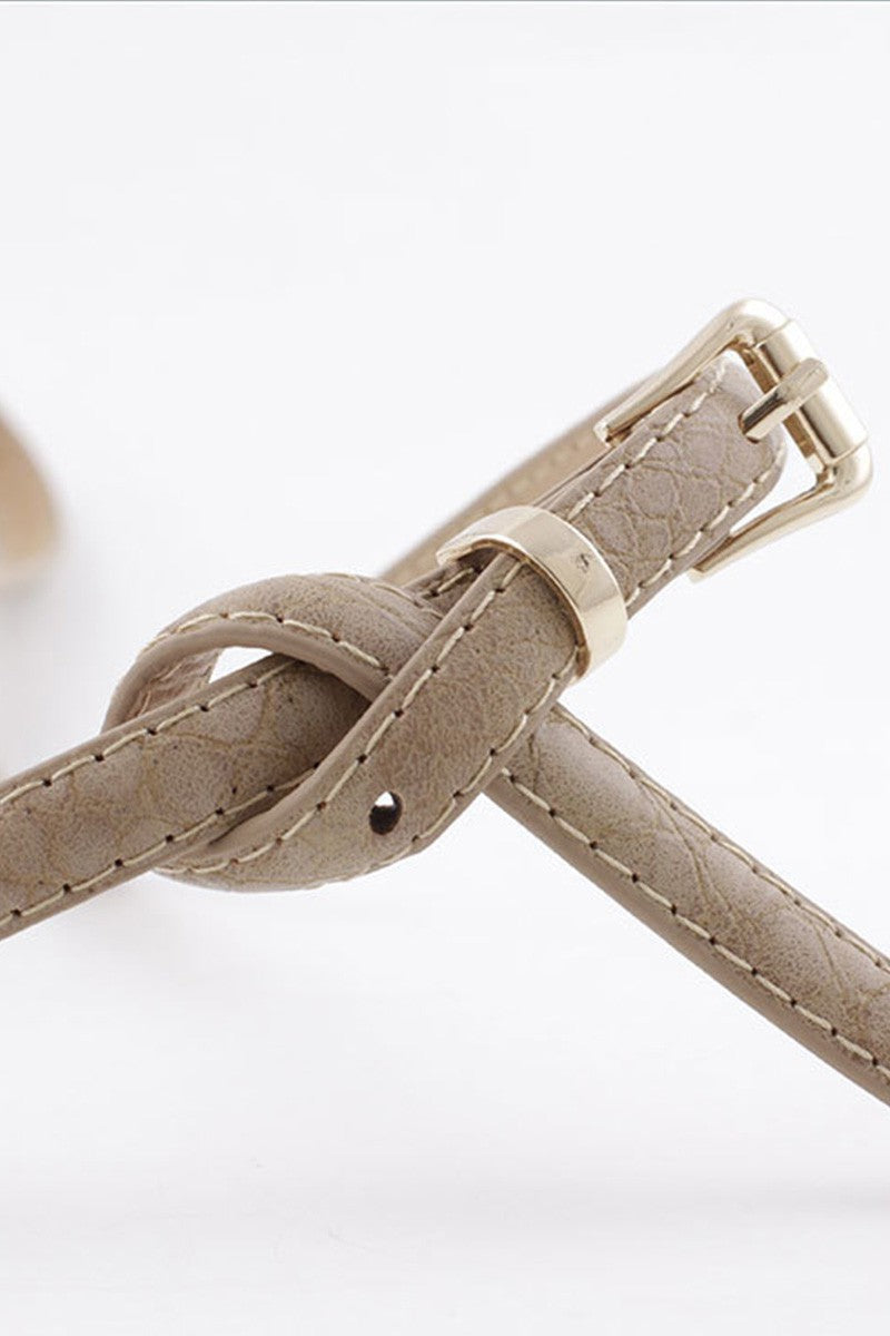 Patterned Slim Dandy Belt