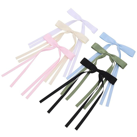 Satin Hair Ribbon Hair Bows