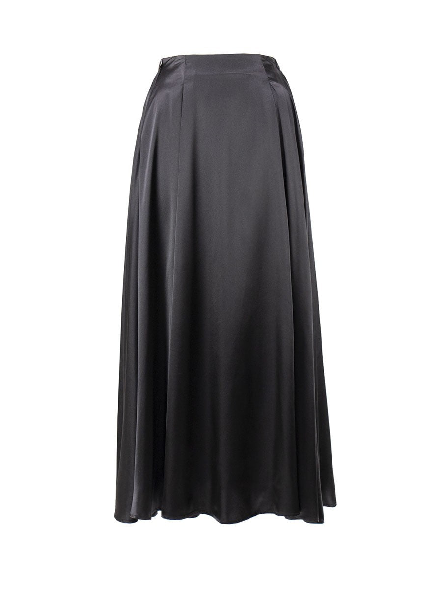 Satin Maxi Skirt