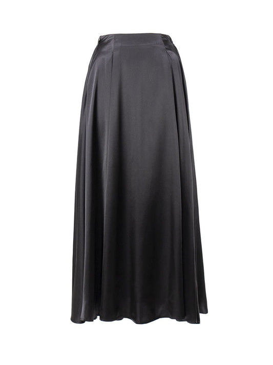 Satin Maxi Skirt