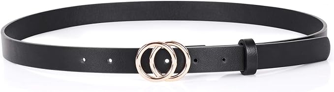 Double Ring Leather Belt