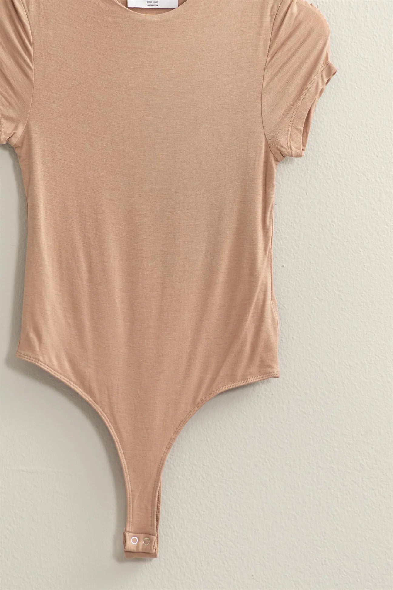 The Rachel Double Layered Cap Sleeve Bodysuit