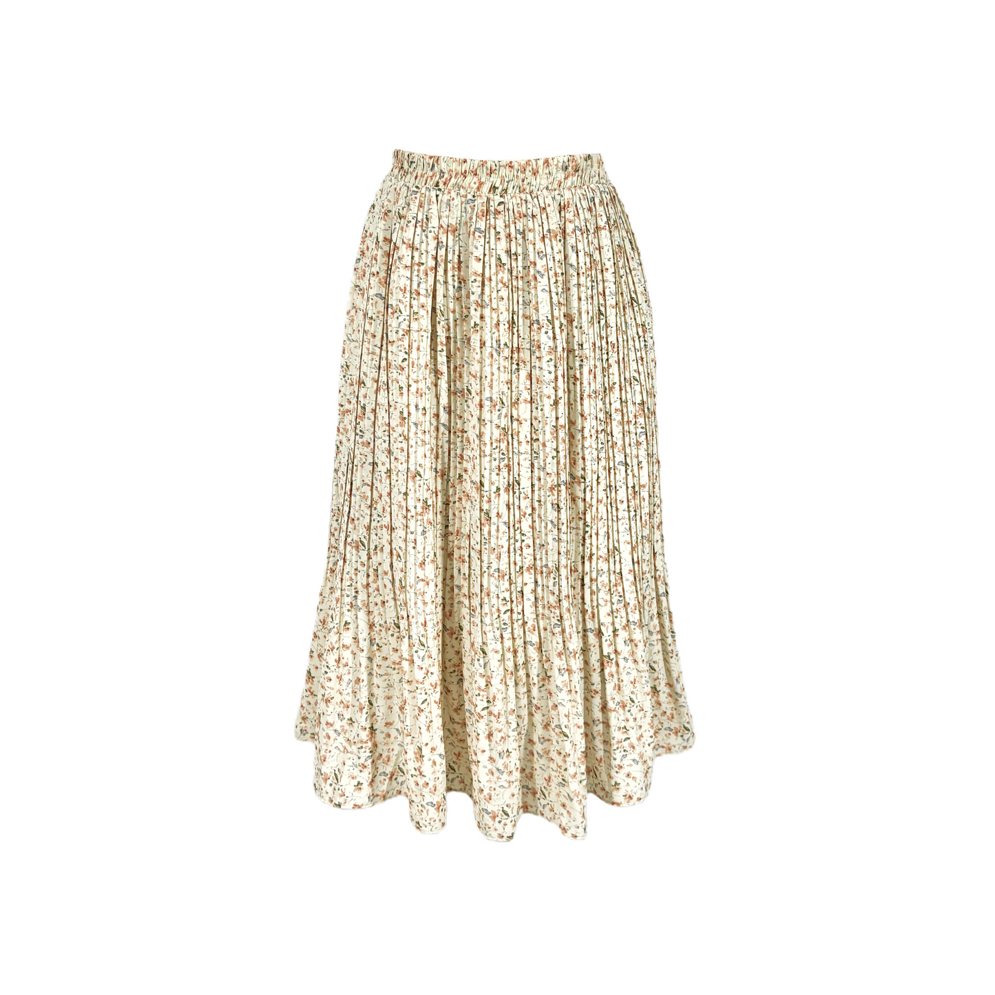 Pleated Midi Skirt