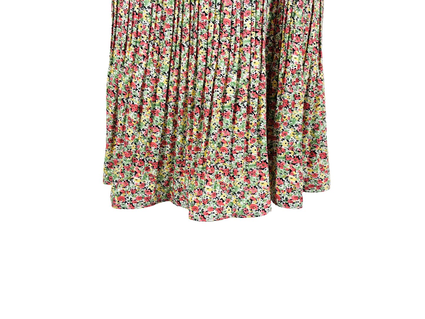 Pleated Midi Skirt