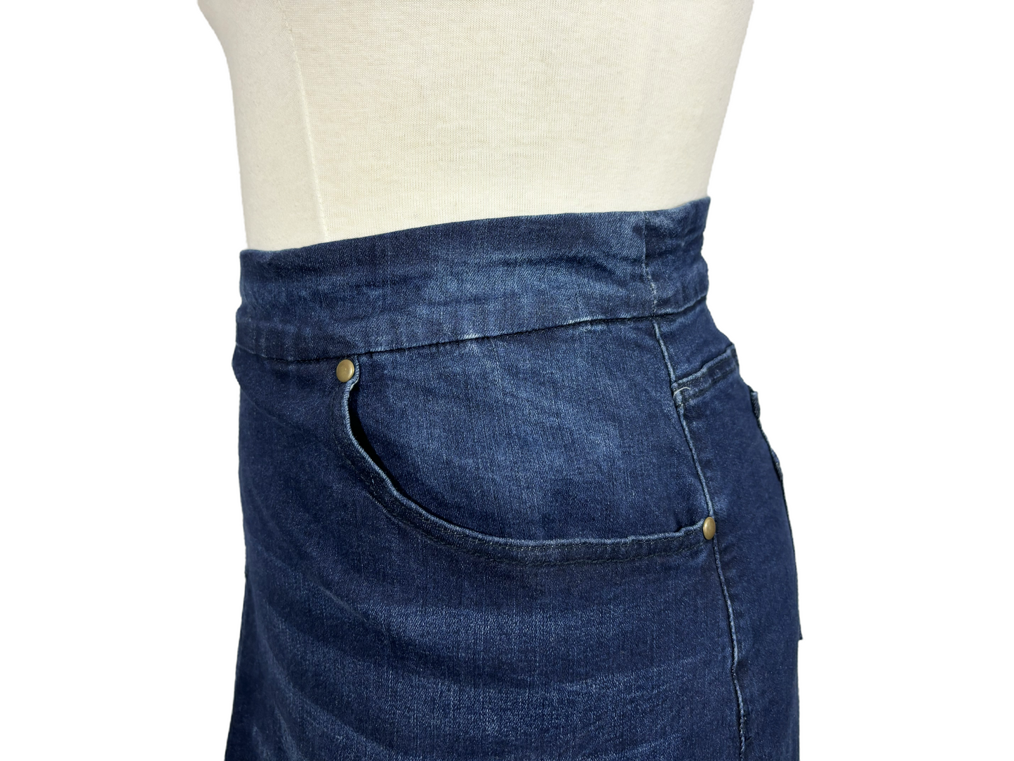 Sandra Midi Denim Skirt