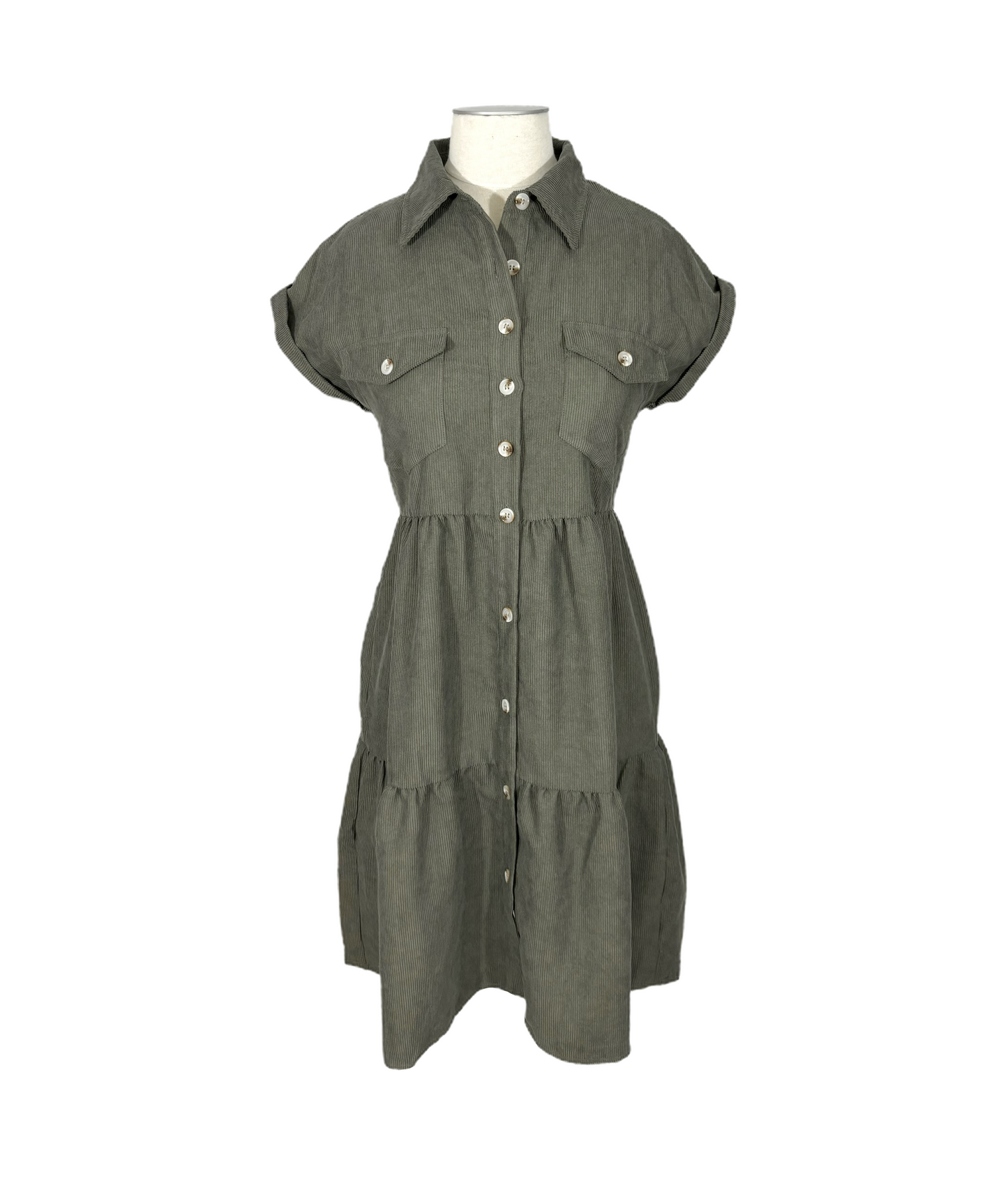 The Emerson Corduroy Dress