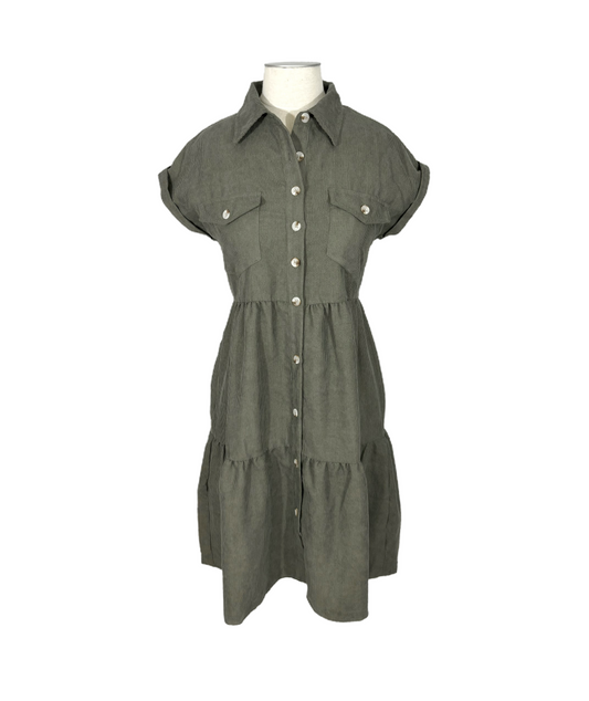The Emerson Corduroy Dress