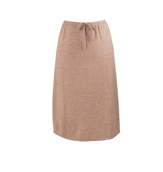 Girls Rose French Terry Knit Skirt