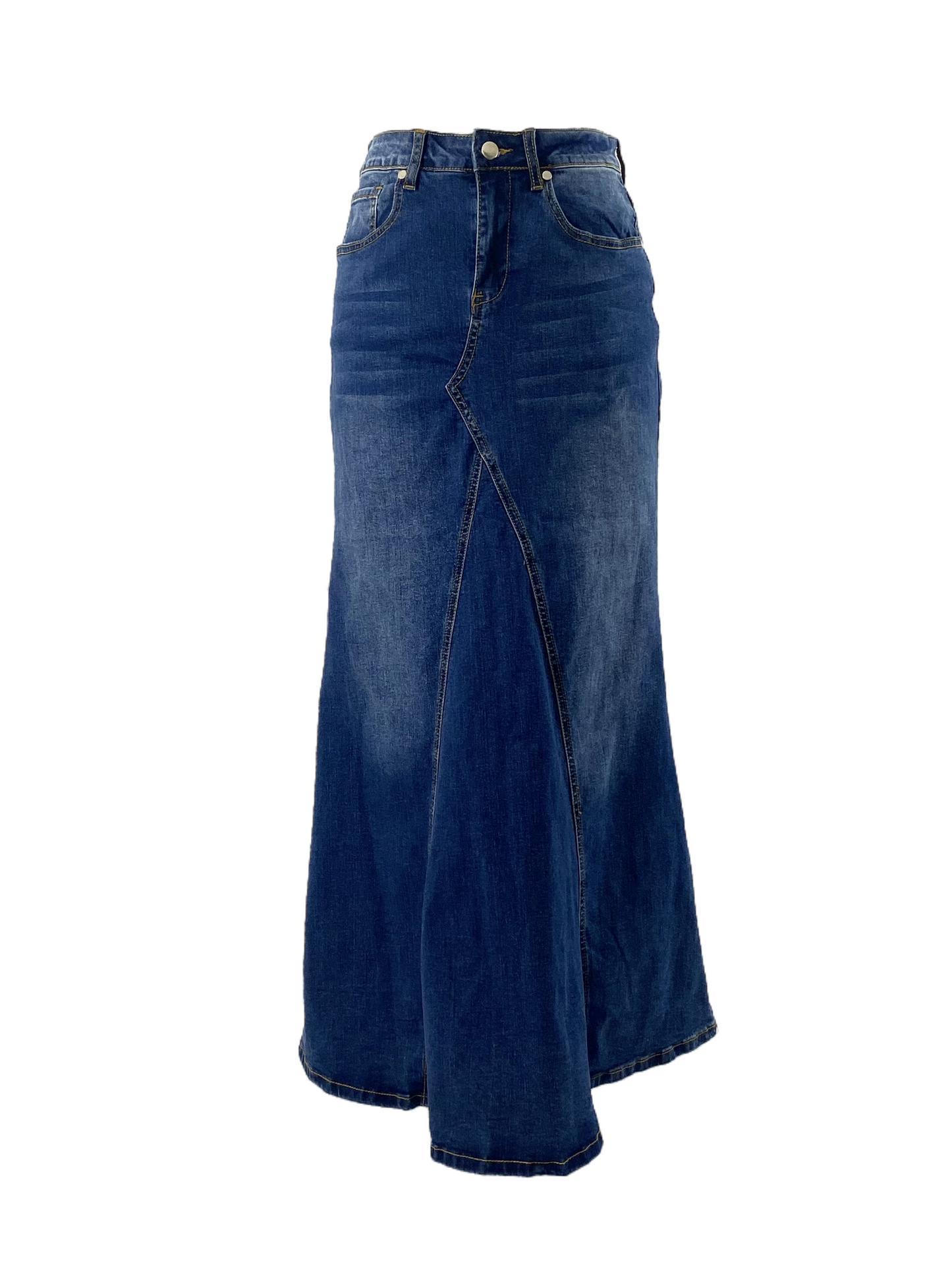 Naomi Long Denim Skirt