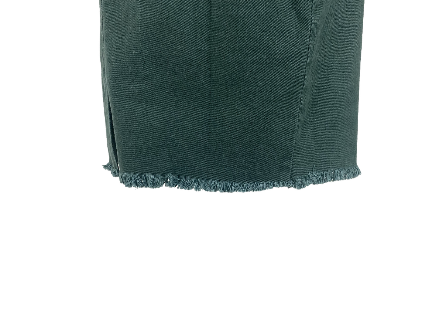 Stretchy Denim Midi Skirt