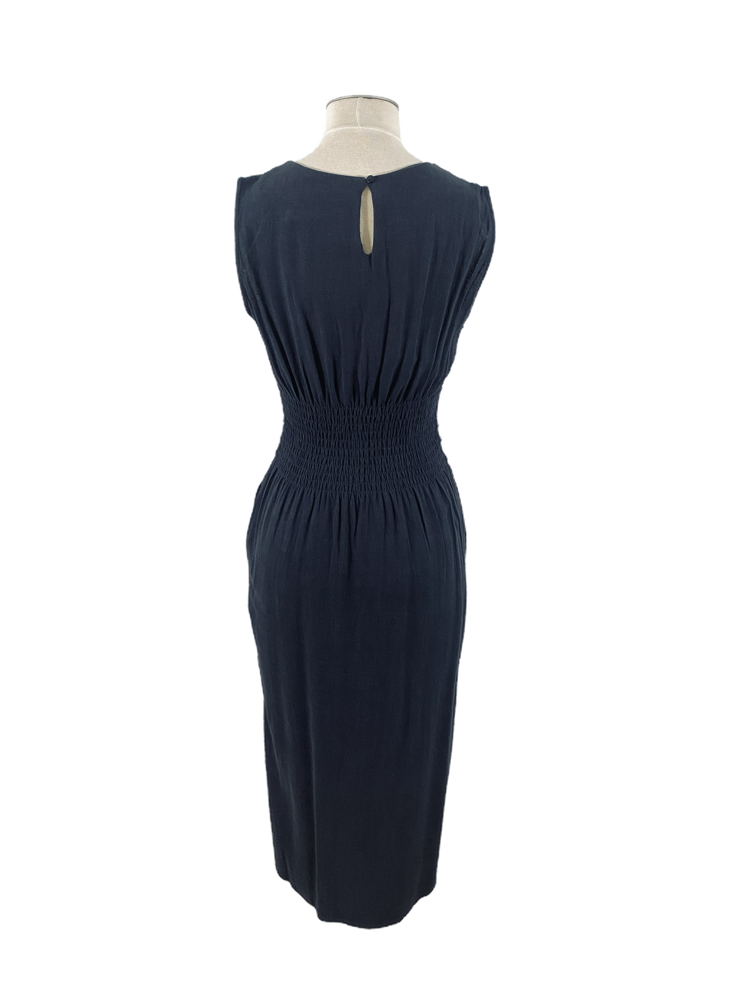Romantic Impression Side Slit Tie Dress