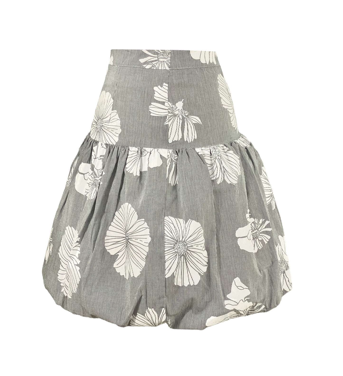 Wynne Floral Print Bubble Skirt
