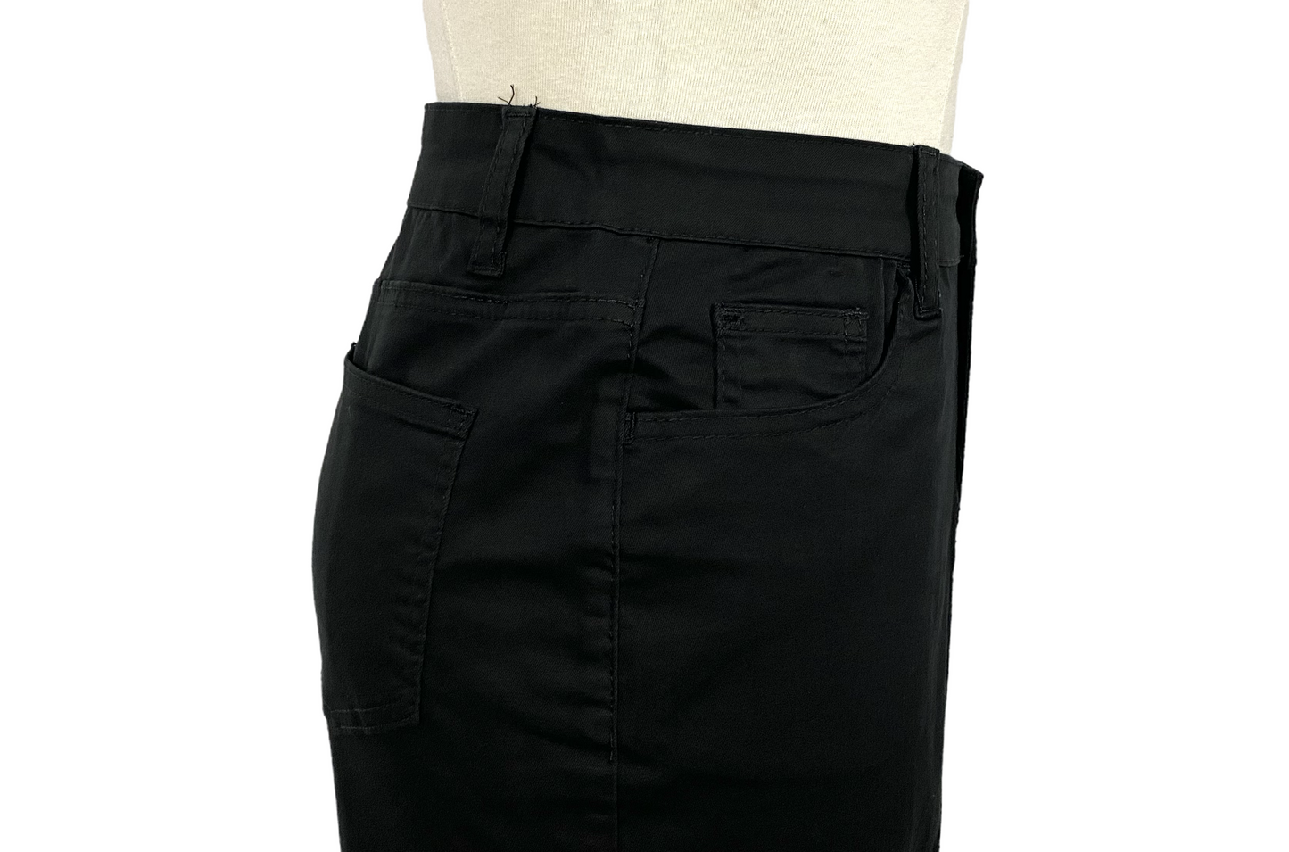 Twill Calf Length Skirt