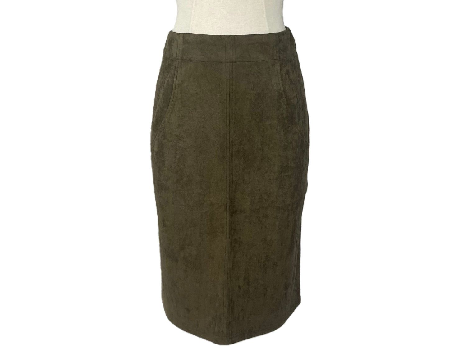 Suede Stretch Skirt