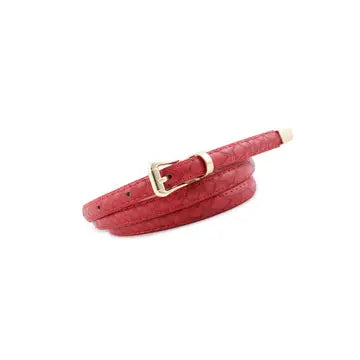 Patterned Slim Dandy Belt