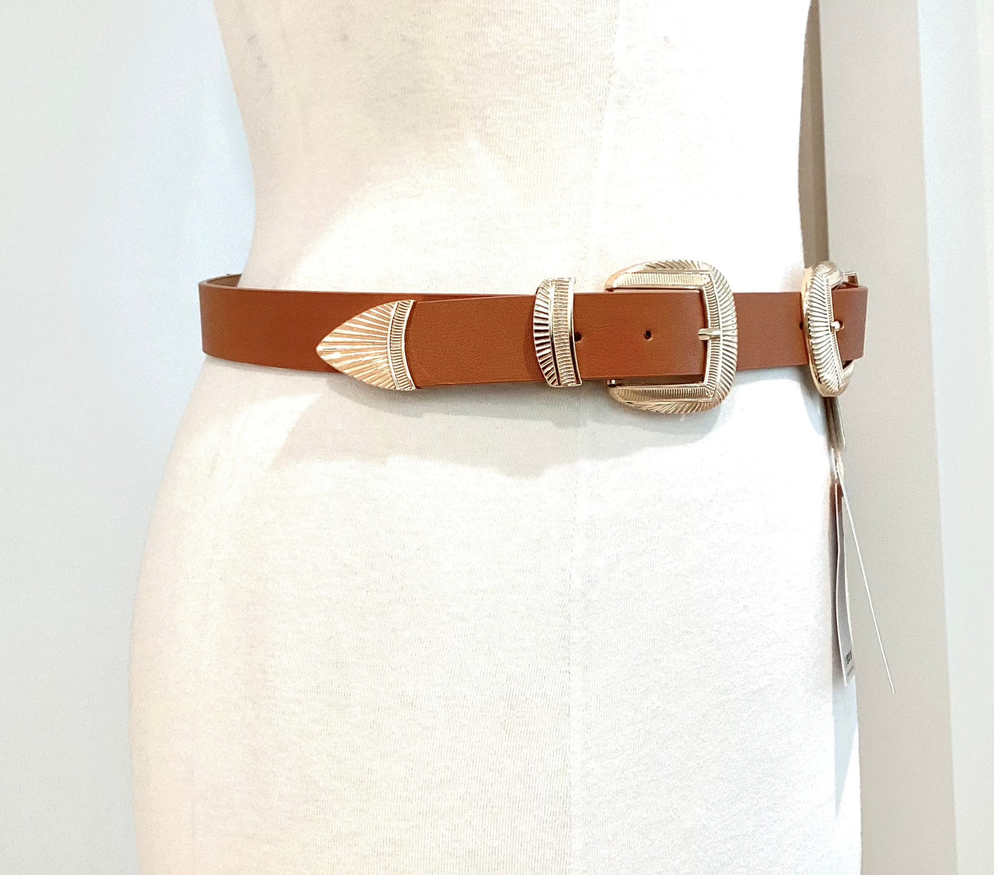 Double Western Buckle Belt